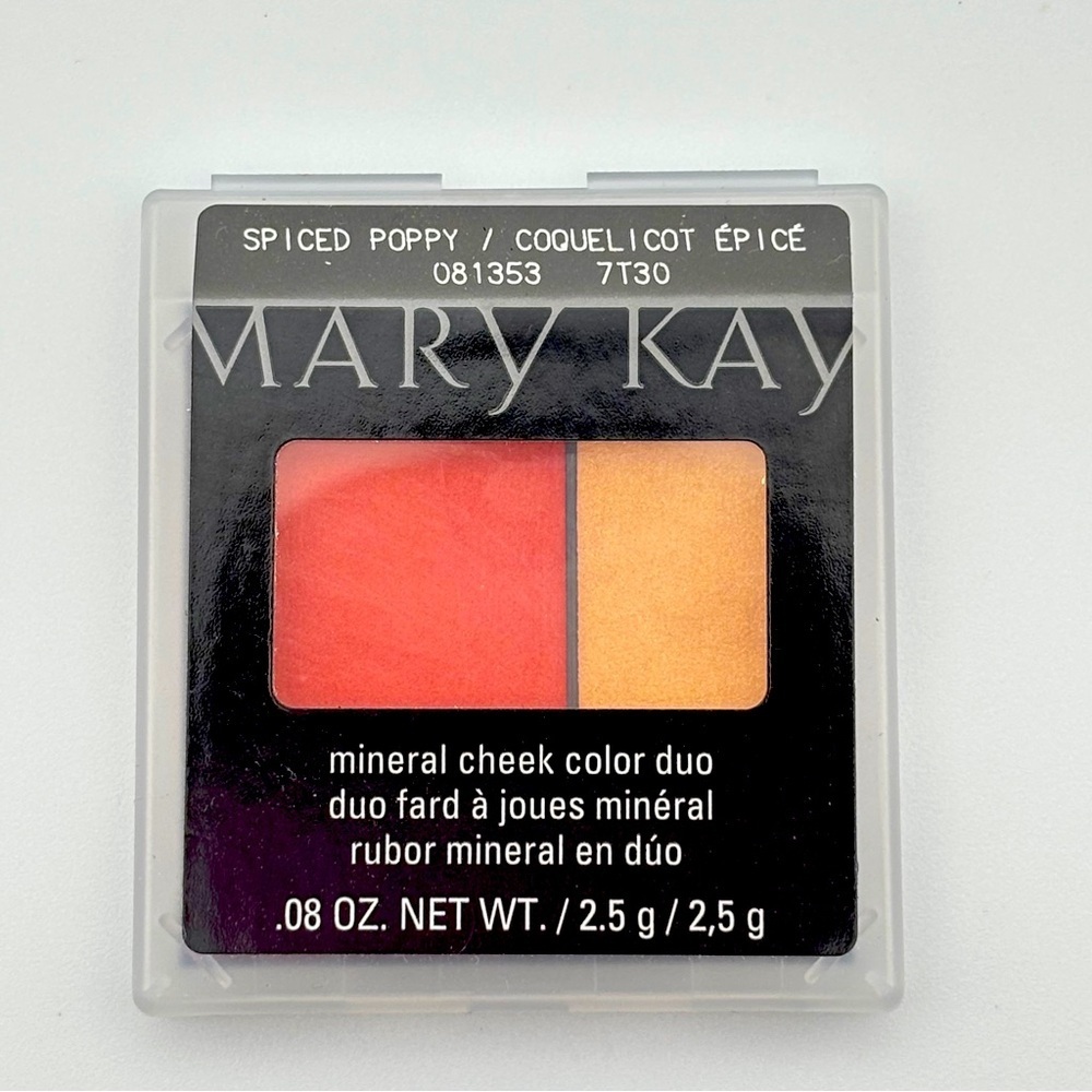 Mary Kay Mineral Cheek Colour Duo in Spiced Poppy / Coquelicot Épicé 0813537T30